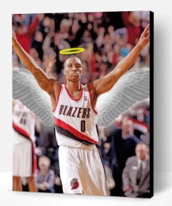 Portland Trail Blazers Angel Paint By Number