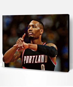 Portland Trail Blazers Player Paint By Number