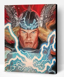 Powerful Thor Paint By Number
