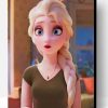 Princess Elsa Paint By Numbers