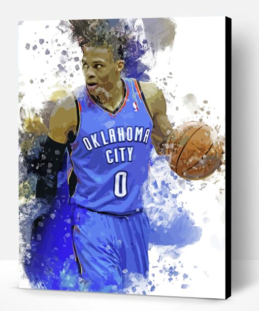 Russell Westbrook Art Paint By Number