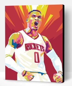 Russell Westbrook Pop Art Paint By Number