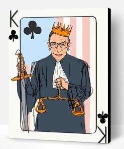 Ruth Bader Ginsburg Paint By Number