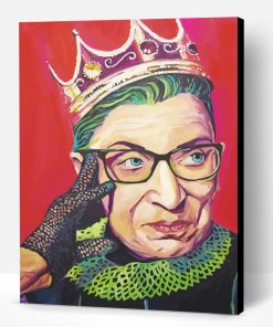 Queen Ruth Bader Paint By Number