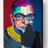 Ruth Bader Pop Art Paint By Number