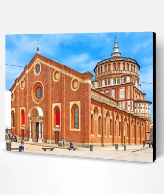 Santa Maria Delle Grazie Milan Paint By Number