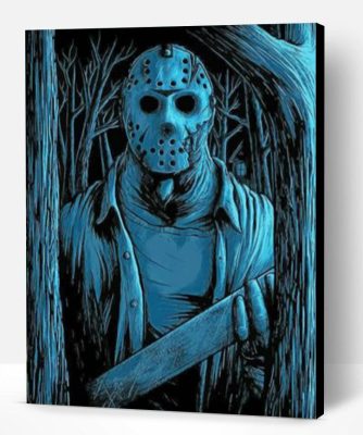 Scary Jason Paint By Number