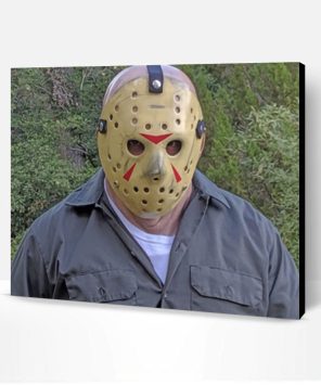 Scary Jason Voorhees Paint By Number