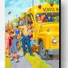 School Bus Paint By Number
