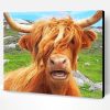 Scottish Highland Cow Paint By Number
