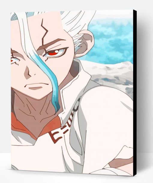 Senku Ishigami dr Stone Paint By Number