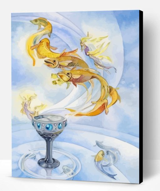 Shadowscapes Tarot Ace Of Cups Paint By Number