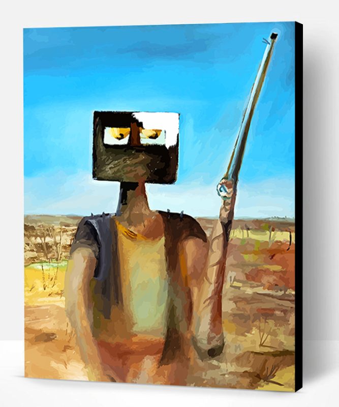 Sidney Nolan Ned Kelly Outlaw Paint By Number
