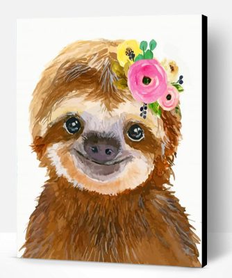 Sloth Animal Paint By Number