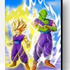 Son Gohan And Piccolo Paint By Number
