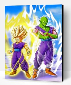 Son Gohan And Piccolo Paint By Number
