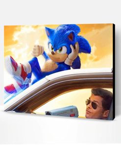 Sonic The Hedgehog Movie Paint By Number