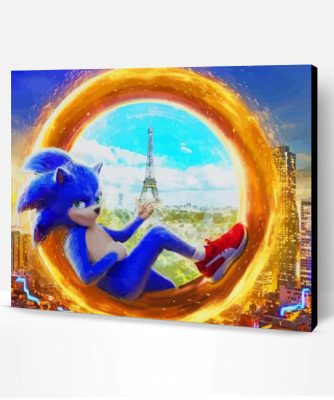 Sonic The Hedgehog Art Paint By Number