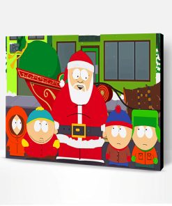 South Park Christmas Paint By Number