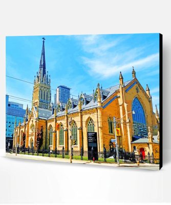 St Michael’s Cathedral Basilica Toronto Paint By Number