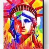 Colorful Statue Of Liberty NY City Paint By Number