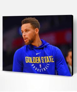 Stephen Curry Golden State Warriors Paint By Number