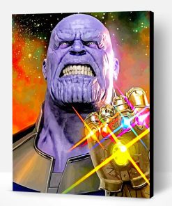 Strong Thanos Paint By Number