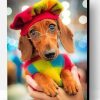 Stylish Dachshund Paint By Number