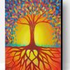 Sunset Tree Of Life Paint By Number