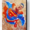 Super Man Paint By Number