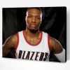 The Basketball Player Damian Lillard Paint By Number
