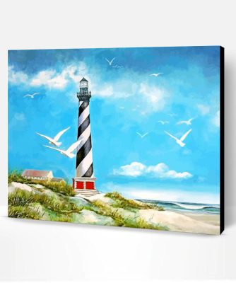 The Cape Hatteras Lighthouse Paint By Number