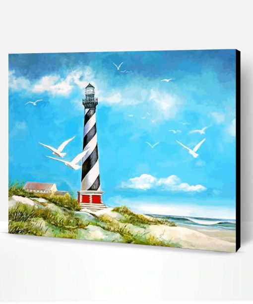 The Cape Hatteras Lighthouse Paint By Number