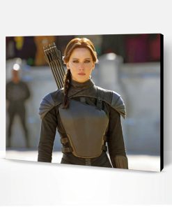 Jennifer Lawrence In The Hunger Games Paint By Number