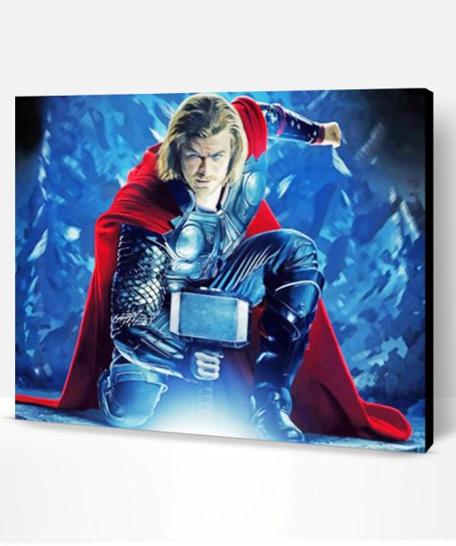 Thor Avengers Marvel Superhero Paint By Number