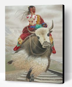 Tibetan Lady Paint By Number