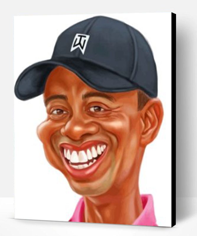 Tiger Woods Paint By Number