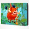 Timon And Pumbaa Paint By Number