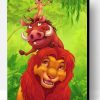 Timon Pumbaa And Simba Paint By Number