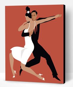 Tango Dancers Paint By Number