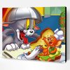 Tom And Jerry Paint By Number