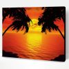 Tropical Sunset Paint By Number