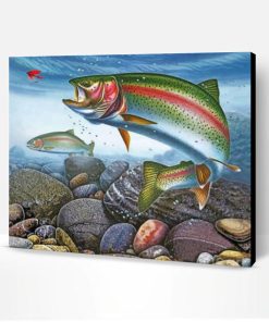 Rainbow Trout Paint By Number