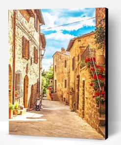 Tuscany Village Italy Paint By Number