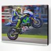 Valentino Rossi Motorcycle Driver Paint By Number