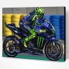 Valentino Rossi Le Mans Paint By Number