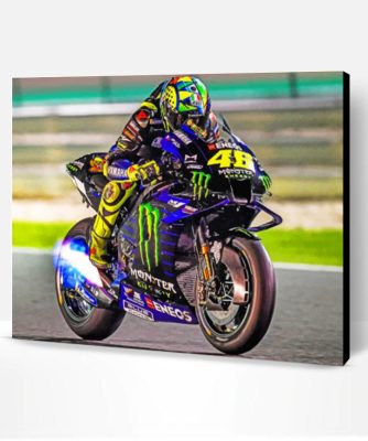 Valentino Rossi Paint By Number