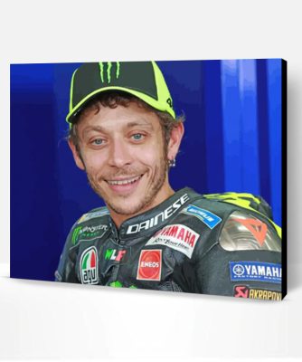 Valentino Rossi Road Racer Paint By Number