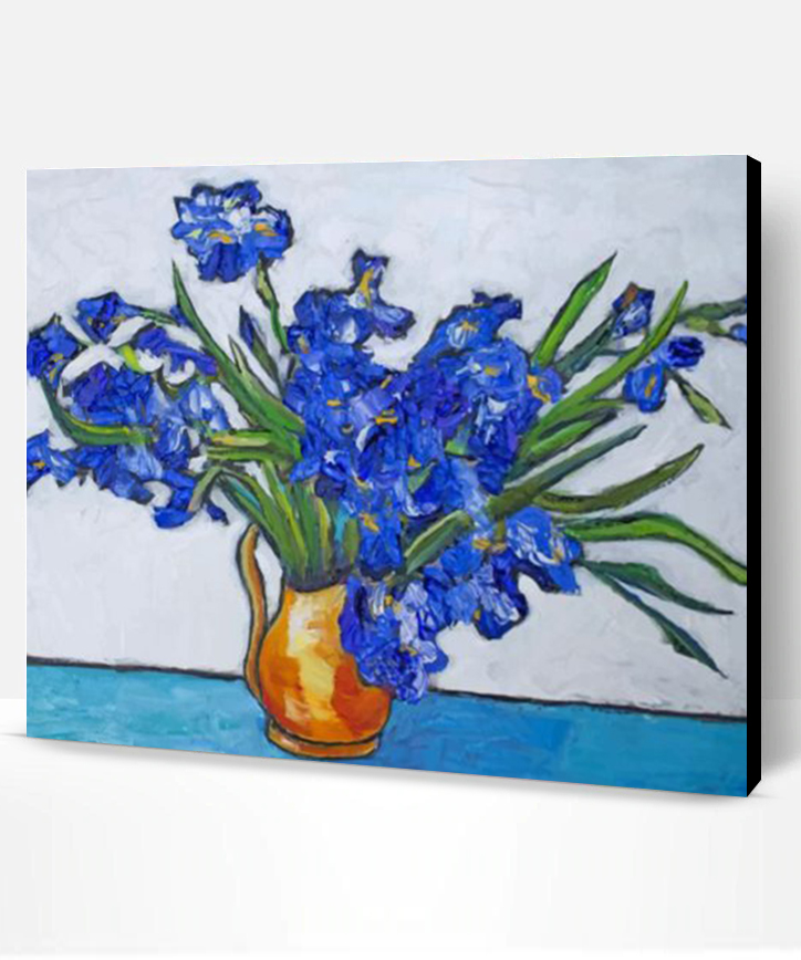 Van Gogh Irises Paint By Numbers - Paint By Numbers PRO