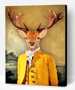 Vintage Mr Deer Paint By Number